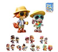 MINISO Disney Zootopia Partner Disguise Series Blind Box Collectible Figure, Character Display Model for Home Decor & Gifts, Random Style(Single Box)