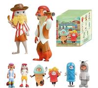 MINISO Disney's Zootopia Judy and Nick Impostor Series Blind Box - Officially Licensed Collectible Doll for Birthday Gift, and Decoration (Random 1pc)