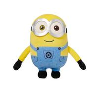 MINISO Mininos Plush Toy, 8 Inch Minion Teddy, Bob Plushie Stuffed Doll for Minino Fans, Yellow Minion Soft Cuddly Toy for Girls and Boys, Birthday Gift