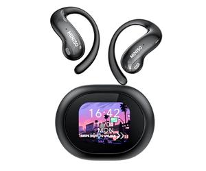 MINISO MS188 Translator Headphones Real Time with AI Language Translation for 134 Languages, LCD Touch Screen OWS, Compatible with iOS and Android, Suitable for Study, Travel and Business