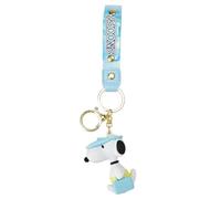 MINISO Snoopy Keychain bag charm peanuts Collection Cute Key Chain for car key backpack birthday gifts