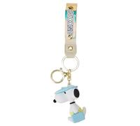 MINISO Snoopy Keychain Peanuts Bag Charm Collection Cute Bag Charm Key Chain for car key backpack birthday gifts, Snoopy, Snoopy