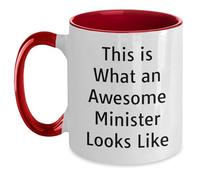Minister Two Tone Quote This Is What Graduate | Ceramic Coffee Mug | 11 OZ