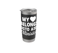 Minister Wife Apparel - Best Awesome Girlfriends Design Stainless Steel Insulated Tumbler