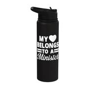 Minister Wife Apparel - Best Awesome Girlfriends Design Stainless Steel Insulated Water Bottle
