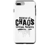 Ministry of Chaos General Manager s Funny Chaotic Case for iPhone 7 Plus/8 Plus