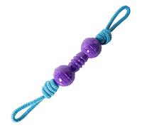 Ministry of Pet M.O.P. Rope Dog Toy - Durable Tug of War & Training Toy for Medium & Large Dogs, Purple/Blue