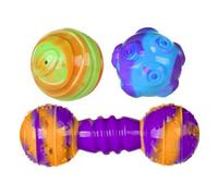 Ministry of Pet MOP Mixed Bag 4pcs Mixed Colour TPR Dog Toys