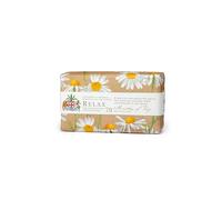 Ministry of Soap Natural Wellbeing Wrapped Soap Relax, Naturally Coloured, Lavender and Chamomile 200g