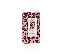 Ministry of Soap Pomegranate and Oud Scented Soap Bar, Wild Side Inspired with Pink Leopard Print Design, Naturally Coloured and Triple-Milled 200g