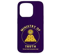 Ministry of Truth Fake News Censorship Conservative Case for iPhone 15 Pro