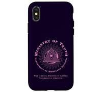 Ministry Of Truth Vintage Free Speech Anti Propaganda Design Case for iPhone X/XS