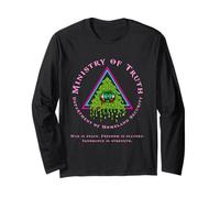 Ministry of Truth Vintage Free Speech Anti Propaganda Satire Long Sleeve T-Shirt