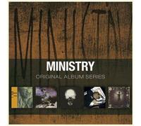 MINISTRY Original Album Series CD 5dc box set new sealed hard rock free uk post