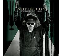 MINISTRY - TORONTO 1986 - BLUE/BLACK SPLATTER - Vinyl Record - A4z