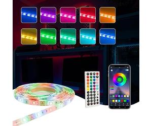 MiniSun | 10m RBG Colour Changing LED Strip Lights | LED Strips, Home Décor & Improvement Essential