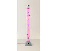 MiniSun | 120cm Colour Changing LED Novelty Bubble Tower Fish Lamp | Sensory & Mood Lighting, Home Décor & Improvement Essential | Includes Assorted Fish