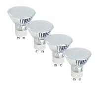 MiniSun | 3W Super Bright LED Energy Saving GU10 Light Bulbs | LED Bulbs, Home Décor & Improvement Essential | Pack of 4 | 6500K Cool White