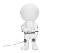 MiniSun | Astronaut Table Lamp with Opal Globe Head | Desk Lamps, Home Décor & Improvement Essential | Includes 3W LED Bulb [3000K Warm White]