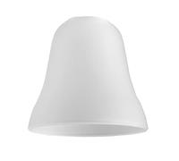 MiniSun | Bell Shaped White Frosted Glass Replacement Shades | Lamp Shades, Home Décor & Improvement Essential | Pack of 3 | 140cm Shade Width