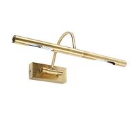 MiniSun | Capri Adjustable Antique Brass Mains Powered Display Wall Light | Hardwired Picture & Display Lights, Home Décor & Improvement Essential | Includes LED Bulbs