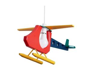 MiniSun | Children's 3D Helicopter Ceiling Light Shade | Children's Lighting, Home Décor & Improvement Essential | 40cm Shade Width