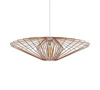 MiniSun | Extra Large Disperse Geometric Design Copper Wire Basket Cage Ceiling Pendant Light Shade | Shades & Home Improvements Essential | 695cm Shade Width