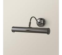 MiniSun | Gemini Adjustable Black Chrome Mains Powered Twin Picture Wall Light | Hardwired Picture & Display Lights, Home Décor & Improvement Essential