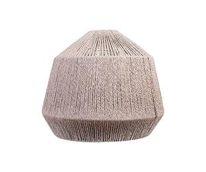 MiniSun | Grey Large Modern Woven Rope Ceiling Pendant Light Shade | Pendant Lights, Home Décor & Improvement Essential | 45cm Shade Width