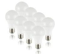 MiniSun | High Power 15W LED ES E27 GLS Energy Saving Long Life Bulbs | LED Bulbs, Home Décor & Improvement Essential | Set of 8 | Includes Bulb [6500K Cool White]