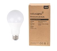 MiniSun | High Power 15W LED ES E27 GLS Energy Saving Long Life Bulbs | LED Bulbs, Home Décor & Improvement Essential | Includes Bulb [6500K Cool White]