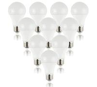 MiniSun | High Power 6W LED ES E27 SMD GLS Energy Saving Long Life Bulbs | LED Bulbs, Home Décor & Improvement Essential | Pack of 10 | Includes Bulb [6500K Cool White]