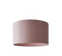 MiniSun | Large Modern Blush Pink Velvet Drum Light Shade | Lamp Shades, Home Décor & Improvement Essential