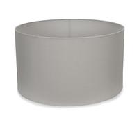 MiniSun | Large Modern Grey Fabric Drum Light Shade | Lamp Shades, Home Décor & Improvement Essential | 450mm Shade Width