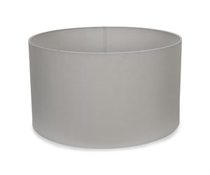 MiniSun | Large Modern Grey Fabric Drum Light Shade | Lamp Shades, Home Décor & Improvement Essential | 45cm Shade Width