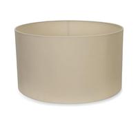 MiniSun | Large Modern Natural Fabric Drum Light Shade | Lamp Shades, Home Décor & Improvement Essential | 450cm Shade Width