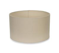 MiniSun | Medium Modern Natural Fabric Drum Light Shade | Lamp Shades, Home Décor & Improvement Essential | 350cm Shade Width