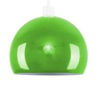 MiniSun | Mini Retro Gloss Green Metal Dome Ceiling Light Shade | Pendant Lights, Home Décor & Improvement Essential | 200mm Shade Width