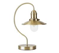 MiniSun | Modern Antique Brass Metal and Glass Touch Table Lamp | Table Lamps, Home Décor & Improvement Essential