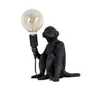 MiniSun | Modern Black Painted Monkey Design Table Lamp | Table Lamps & Home Improvements Essential