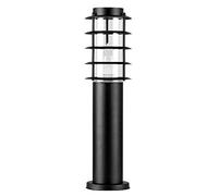 MiniSun | Modern Black Stainless Steel Light Posts | Post Lights, Home Décor & Improvement Essential | Set of 4
