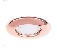 MiniSun | Modern Copper Finish Recessed Ceiling Downlight Fitting | Recessed Lighting, Home Décor & Improvement Essential | Includes Bulb [Cool White] | Mains Wired