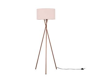 MiniSun | Modern Copper Metal Tripod Floor Lamp with a Pink Shade | Floor Lamps & Torchieres, Home Décor, Improvement & Lifestyle Essential