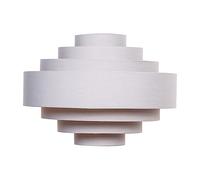 MiniSun | Modern Grey and Copper 7 Tier Pendant Drum Light Shade | Pendant Lights, Home Décor & Improvement Essential | 450mm Shade Width