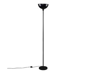 MiniSun | Modern Matt Black Uplighter Floor Lamp with a Bowl Shaped Shade | Floor Lamps & Torchieres, Home Décor & Improvement Essential
