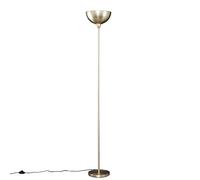 MiniSun | Modern Matt Gold Uplighter Floor Lamp with a Bowl Shaped Shade | Floor Lamps & Torchieres, Home Décor & Improvement Essential