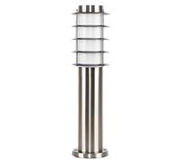 MiniSun | Modern Stainless Steel Light Posts | Post Lights, Home Décor & Improvement Essential | Set of 4 | Mains Wired