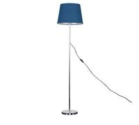 Charlie Modern Stem Silver Floor Lamp ValueLights Silver One Size