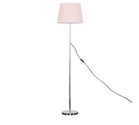 Charlie Modern Stem Silver Floor Lamp ValueLights Silver One Size
