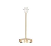 Modern Standard Table Lamp Base in a Gold Metal Finish